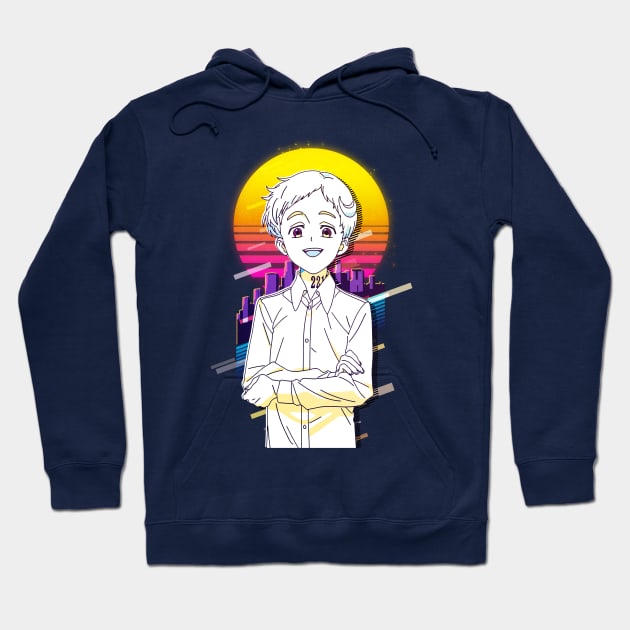 Yakusoku No Neverland - Norman Hoodie by 80sRetro